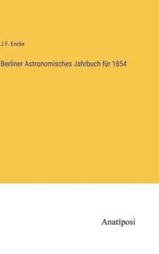 portada Berliner Astronomisches Jahrbuch für 1854