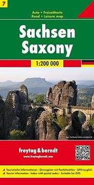 portada Sachsen (Sajonia) (1: 200. 000) (en Alemán)