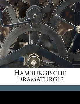 portada Hamburgische Dramaturgie. Erster Theil. Gotthold Ephraim Lessing. (en Alemán)