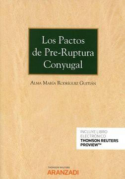 portada Los Pactos de Pre-Ruptura Conyugal (Papel + E-Book) (in Spanish)
