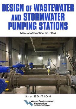 portada Design of Wastewater and Stormwater Pumping Stations mop Fd-4, 3rd Edition (en Inglés)