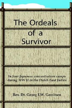 portada the ordeals of a survivor (en Inglés)