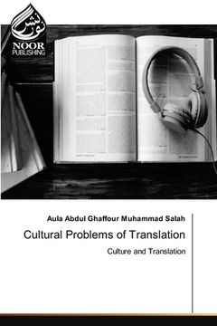portada Cultural Problems of Translation