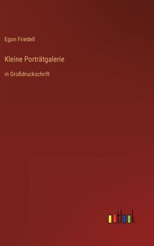 portada Kleine Porträtgalerie: in Großdruckschrift (in German)