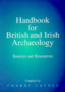portada handbook for british and irish archaeology: sources and resources (en Inglés)