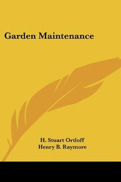 portada garden maintenance (en Inglés)