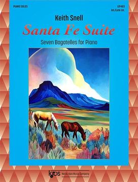 portada Gp483 - Sante fe Suite - Seven Bagatelles for Piano (in English)