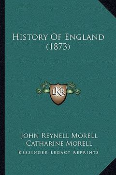portada history of england (1873) (in English)
