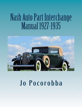 portada Nash Auto Part Interchange Manual 1927-1935 (in English)