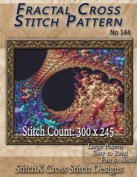 portada Fractal Cross Stitch Pattern No. 144