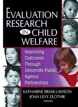 portada evaluation research in child welfare: improving outcomes through university-public agency partnerships (en Inglés)