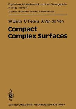 portada compact complex surfaces (en Inglés)