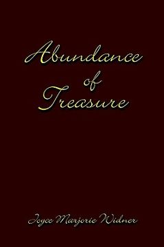 portada abundance of treasure (en Inglés)
