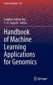 portada Handbook of Machine Learning Applications for Genomics (en Inglés)