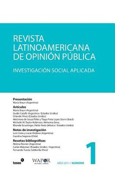 portada Revista Latinoamericana de Opinión Pública n°1: Investigación Social Aplicada