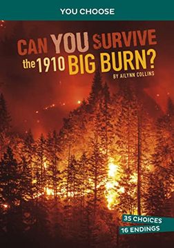 portada Can you Survive the 1910 big Burn? An Interactive History Adventure (You Choose: Disasters in History) (en Inglés)