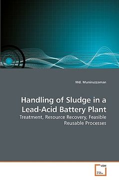 portada handling of sludge in a lead-acid battery plant