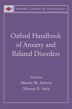 portada Oxford Handbook of Anxiety and Related Disorders (Oxford Handbooks) (en Inglés)