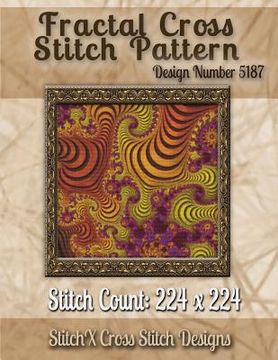 portada Fractal Cross Stitch Pattern: Design No. 5187