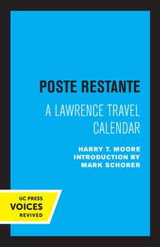 portada Poste Restante: A Lawrence Travel Calendar (en Inglés)