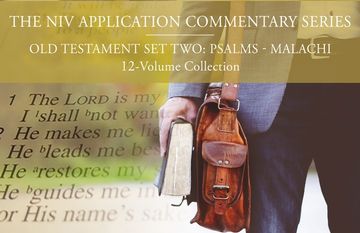portada The niv Application Commentary, old Testament set Two: Psalms-Malachi, 12-Volume Collection 