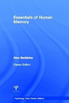 portada essentials of human memory (classic edition) (en Inglés)