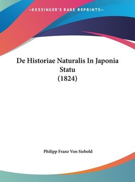 portada De Historiae Naturalis In Japonia Statu (1824) (en Latin)