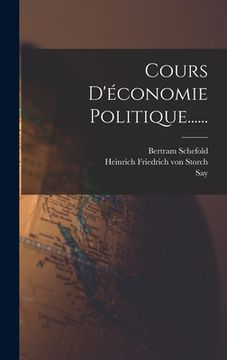 portada Cours D'économie Politique...... (in French)