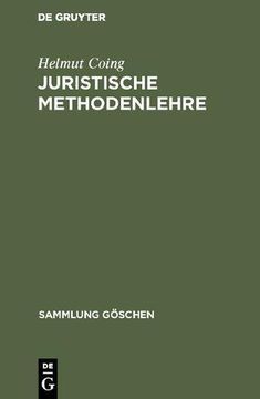 portada Juristische Methodenlehre (Sammlung Gaschen)