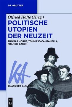 portada Politische Utopien der Neuzeit (Klassiker Auslegen) (German Edition) [Soft Cover ] (en Alemán)
