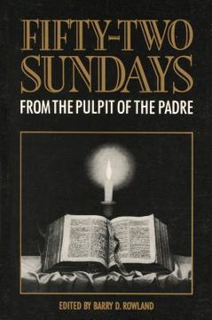 portada fifty-two sundays: from the pulpit of the padre