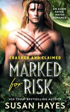 portada Marked For Risk: An Alien Fated Mates Romance (en Inglés)