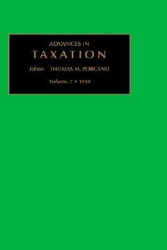 portada advances in taxation: vol 7 (en Inglés)