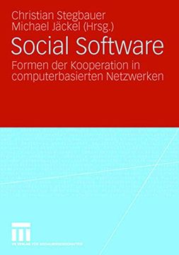 portada Social Software: Formen der Kooperation in Computerbasierten Netzwerken (en Alemán)