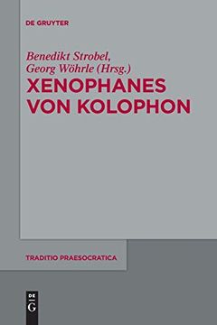 portada Xenophanes von Kolophon (Traditio Praesocratica, 3) (German Edition) [Soft Cover ] (en Alemán)
