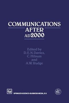 portada Communications After Ad2000 (in English)