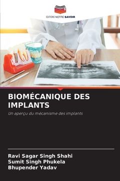 portada Biomécanique Des Implants (en Francés)
