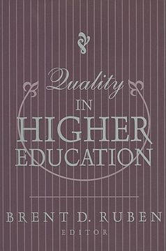 portada quality in higher education (en Inglés)