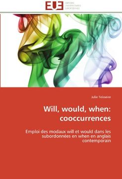 portada Will, Would, When: Cooccurrences