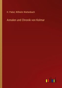 portada Annalen und Chronik von Kolmar (en Alemán)