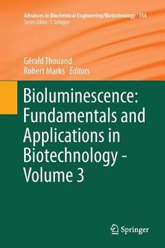 portada Bioluminescence: Fundamentals and Applications in Biotechnology - Volume 3 (en Inglés)