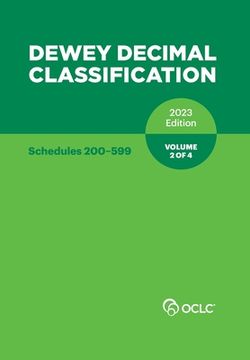 portada Dewey Decimal Classification, 2023 (Schedules 200-599) (Volume 2 of 4) (en Inglés)