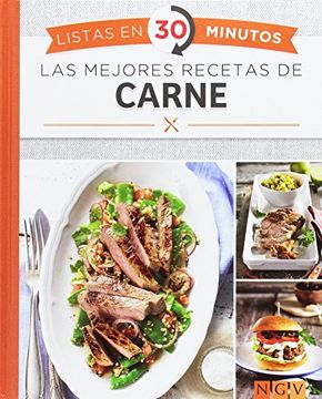 portada Las Mejores Recetas De Carne. Listas En 30 Minutos (in Spanish)