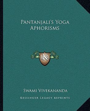 portada pantanjali's yoga aphorisms