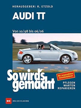 portada Audi tt. Von 10/98 bis 06/06 (en Alemán)