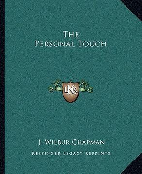 portada the personal touch (en Inglés)