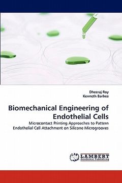 portada biomechanical engineering of endothelial cells (en Inglés)
