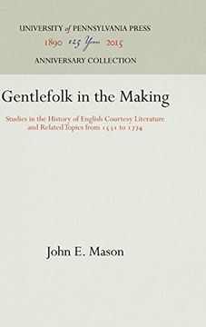 portada Gentlefolk in the Making (in English)