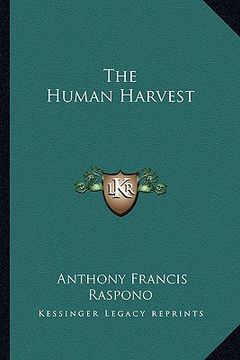 portada the human harvest (en Inglés)