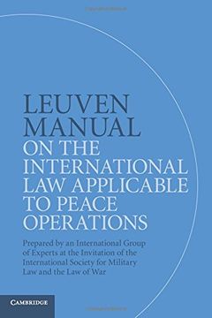 portada Leuven Manual on the International law Applicable to Peace Operations (en Inglés)